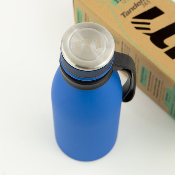 Blue Customizable Engraved Thermal Bottle Tandem 350ml