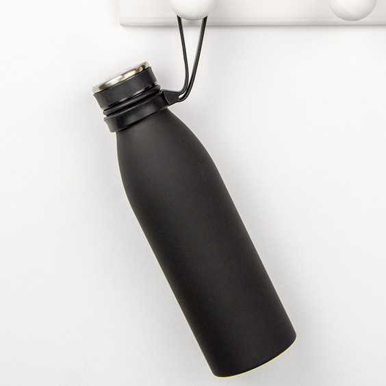 Black Customisable Engraved Thermal Bottle Tandem 500ml 