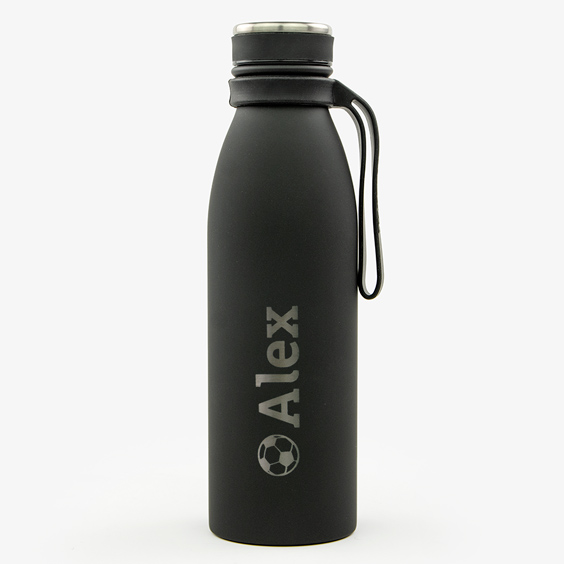 Garrafa térmica personalizada Tandem 500ml gravada Preto