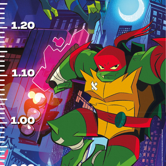 The Ninja Turtles Growth Chart