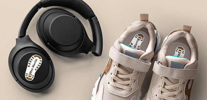 Etiquetas para zapatos personalizadas
