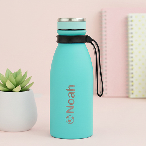 Botella personalizada térmica Tandem 350ml aguamarina