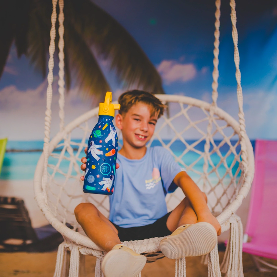 Personalisierte Thermosflasche Cool Bottles 500 ml – Galactic Ride Personalisierte Thermosflasche Cool Bottles 500 ml – Galactic Ride