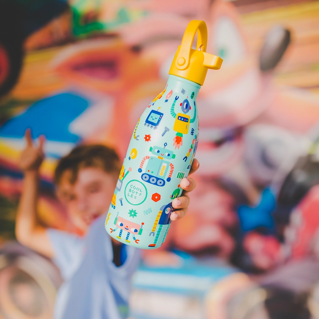 Personalisierte Thermosflasche Cool Bottles 500 ml – Short Circuit Personalisierte Thermosflasche Cool Bottles 500 ml – Short Circuit