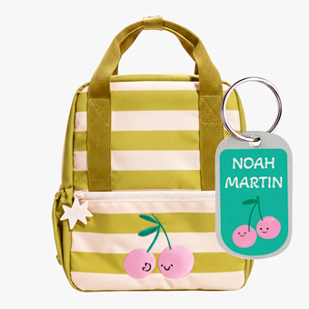 Customisable Cherry Pop Cotton Cloud backpack