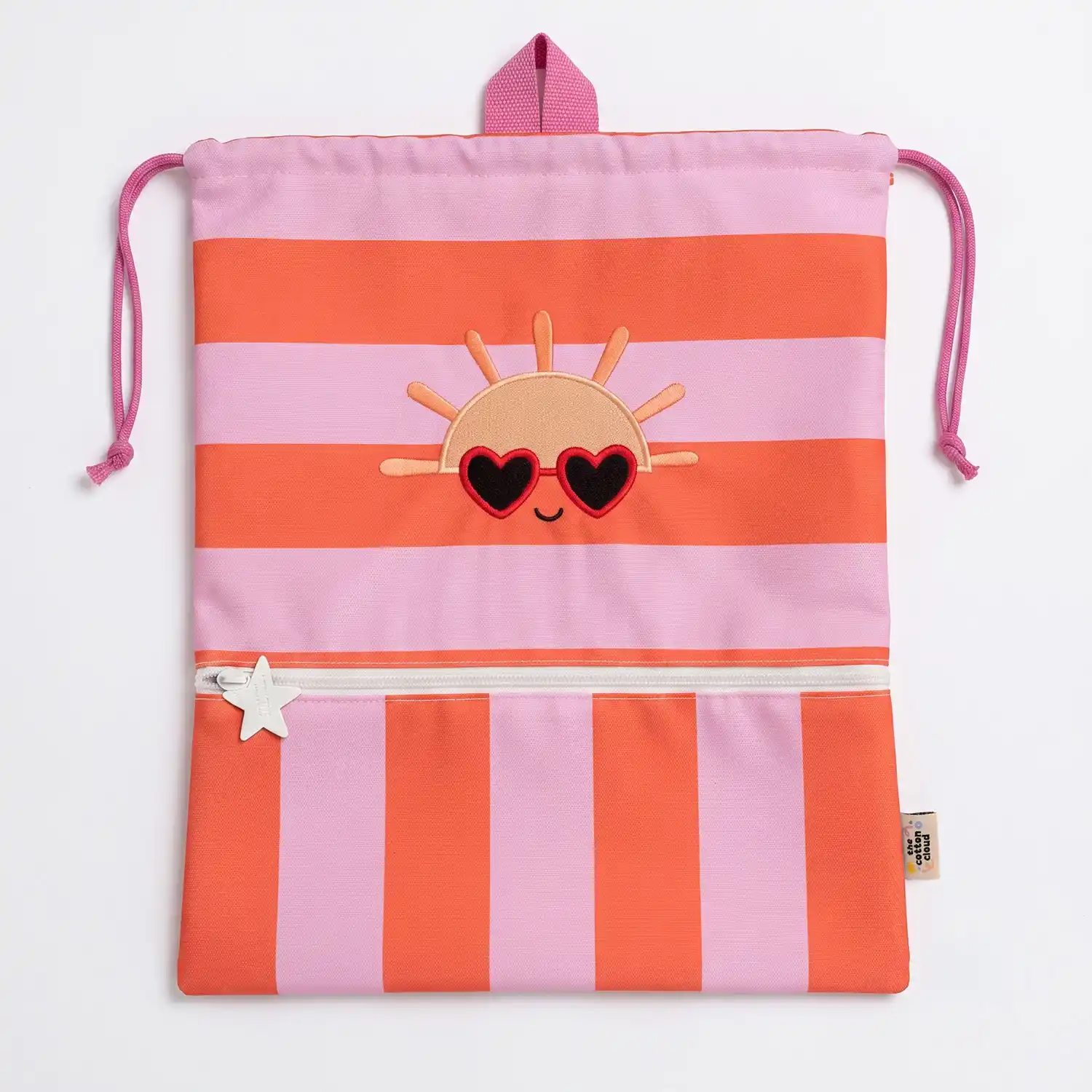Mochila saco infantil Cotton Club Soleil personalizable Mochila saco infantil Cotton Club Soleil personalizable