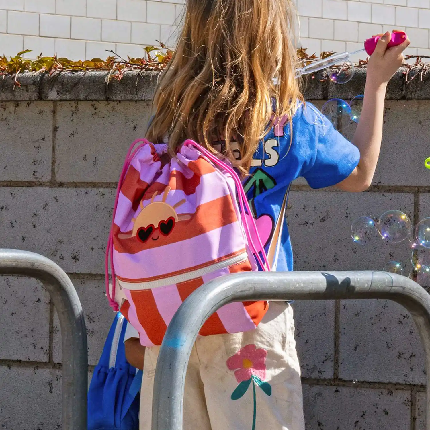 Mochila saco infantil Cotton Club Soleil personalizable Mochila saco infantil Cotton Club Soleil personalizable