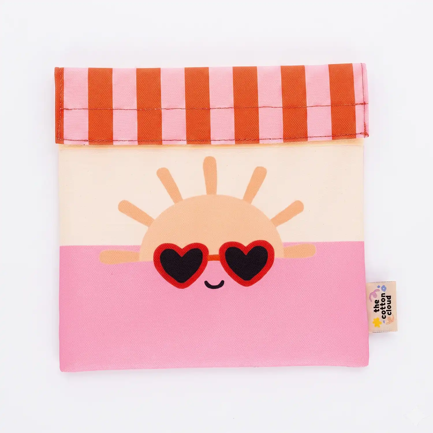 カスタマイズ可能なClub Soleil Cotton Cloudスナックポーチ カスタマイズ可能なClub Soleil Cotton Cloudスナックポーチ