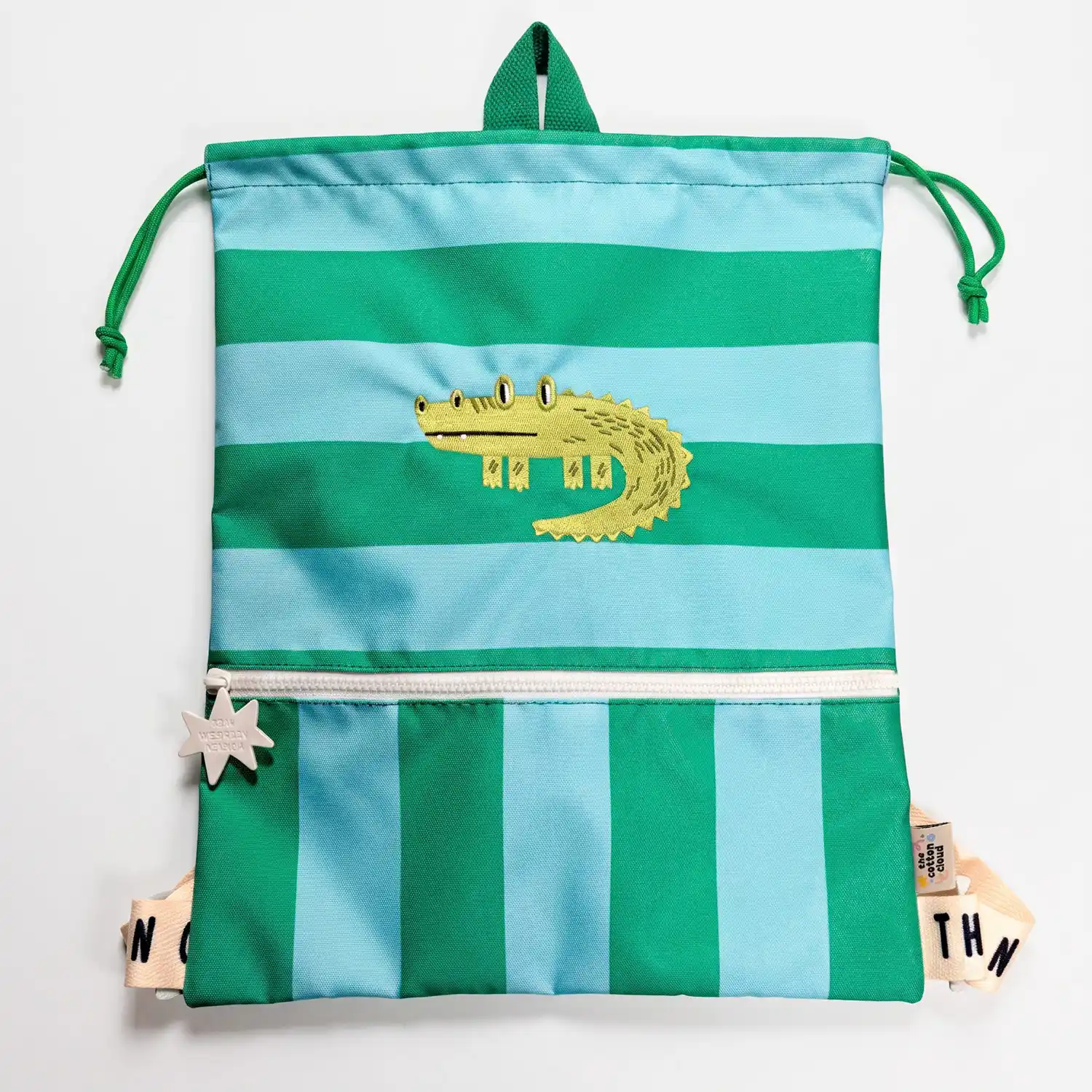 Motxilla sac infantil Cotton Club Croc Rock personalitzable Motxilla sac infantil Cotton Club Croc Rock personalitzable