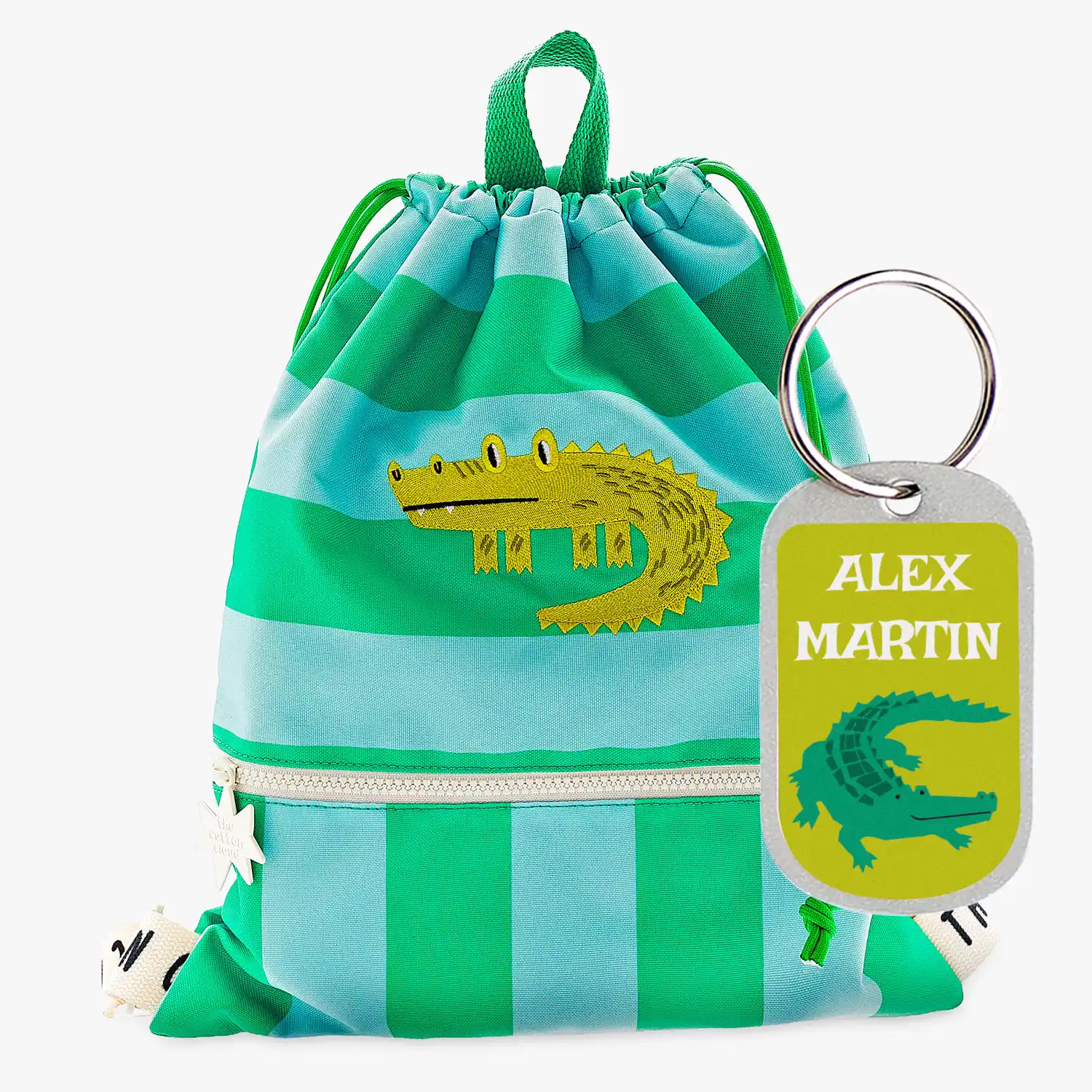 Motxilla sac infantil Cotton Club Croc Rock personalitzable Motxilla sac infantil Cotton Club Croc Rock personalitzable