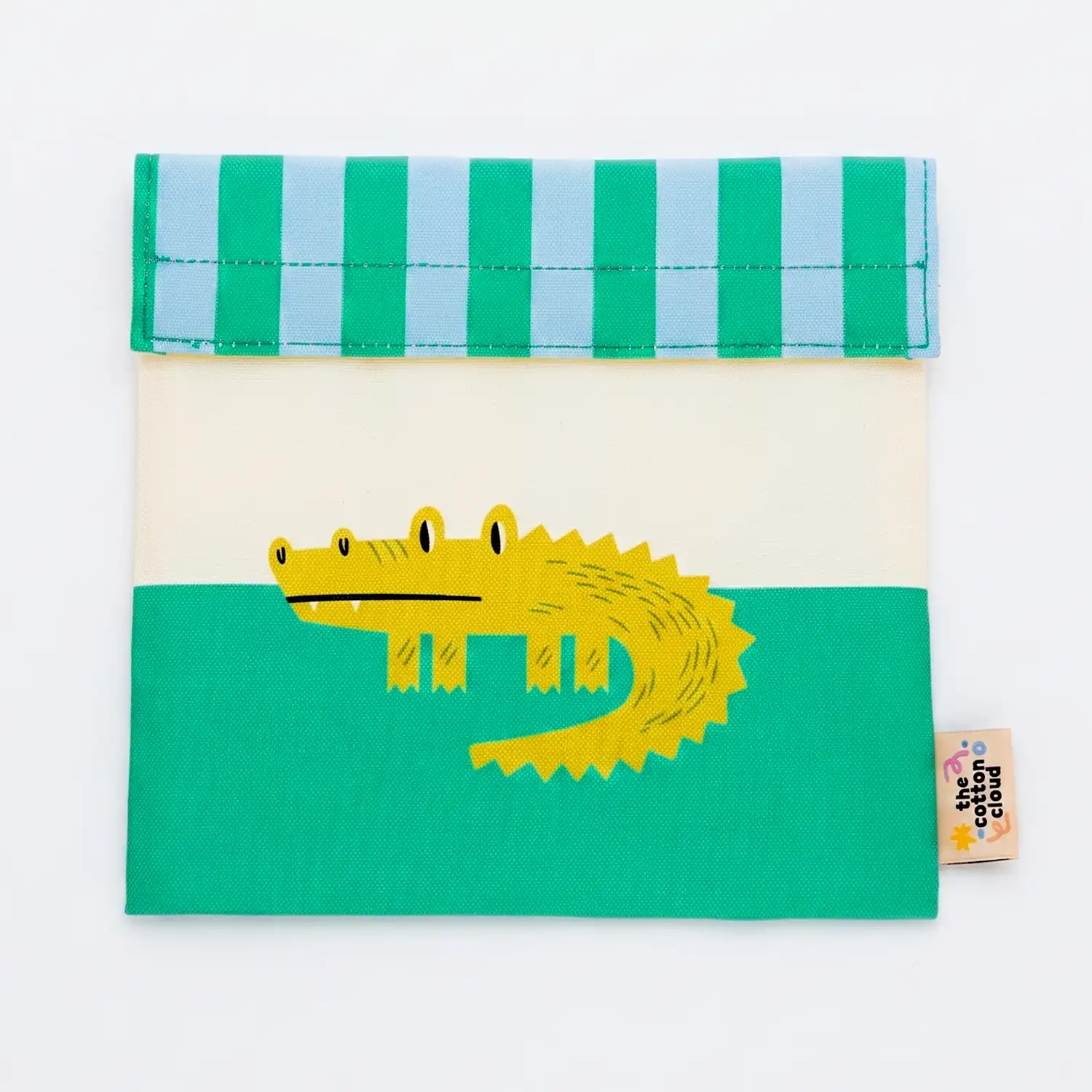 カスタマイズ可能なCroc Rock Cotton Cloudスナックポーチ カスタマイズ可能なCroc Rock Cotton Cloudスナックポーチ