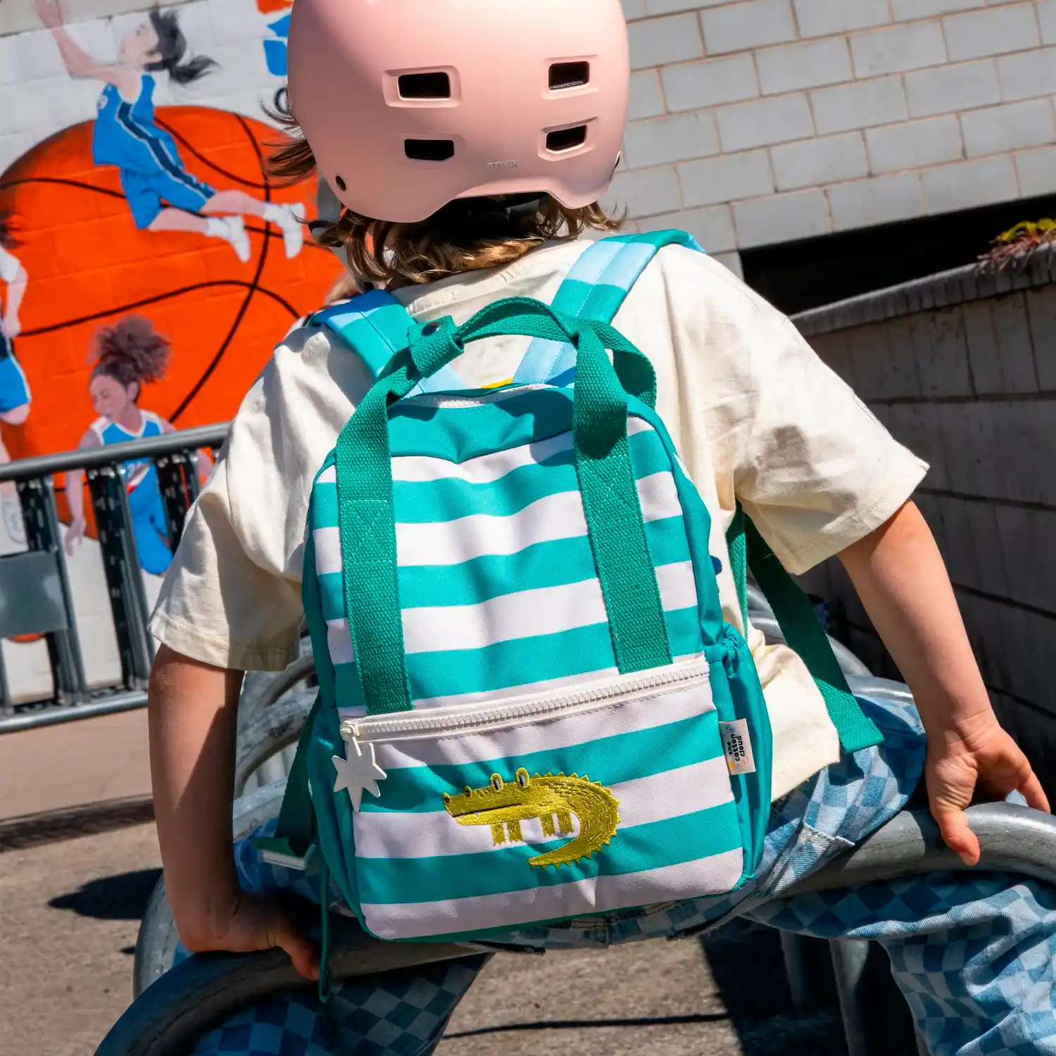 Customisable Croc Rock Cotton Cloud backpack