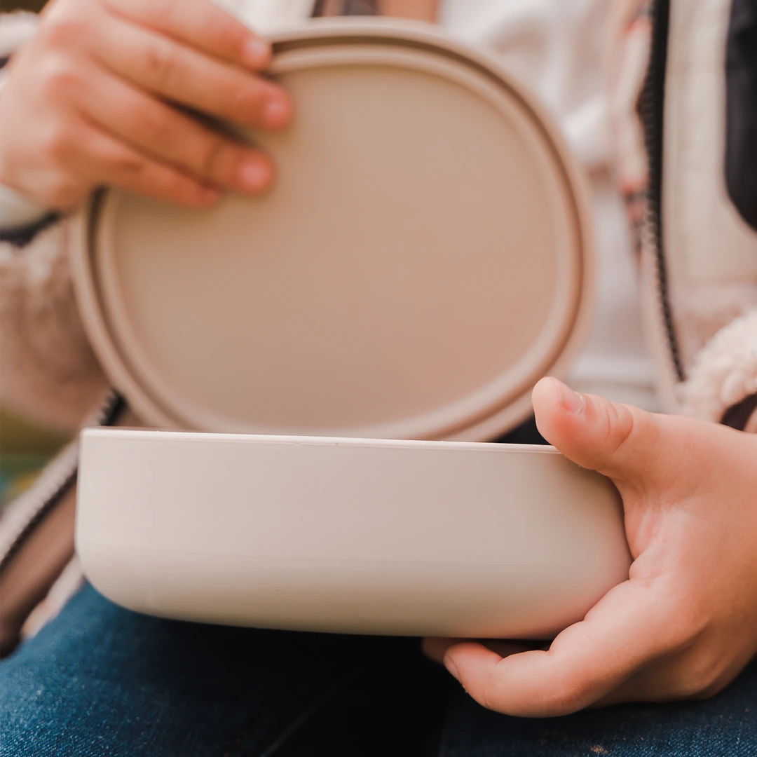 Lunch box per bambini Alfie Sand Cotton Cloud personalizzata