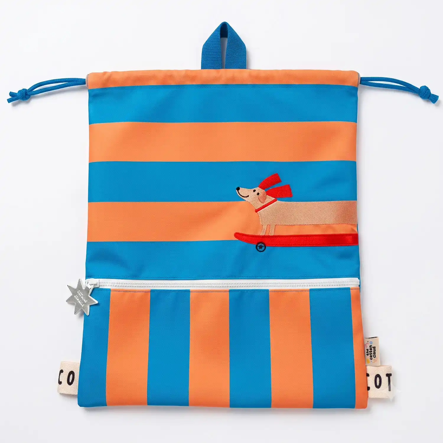 Mochila saco infantil Cotton Club Woof Gang personalizable Mochila saco infantil Cotton Club Woof Gang personalizable