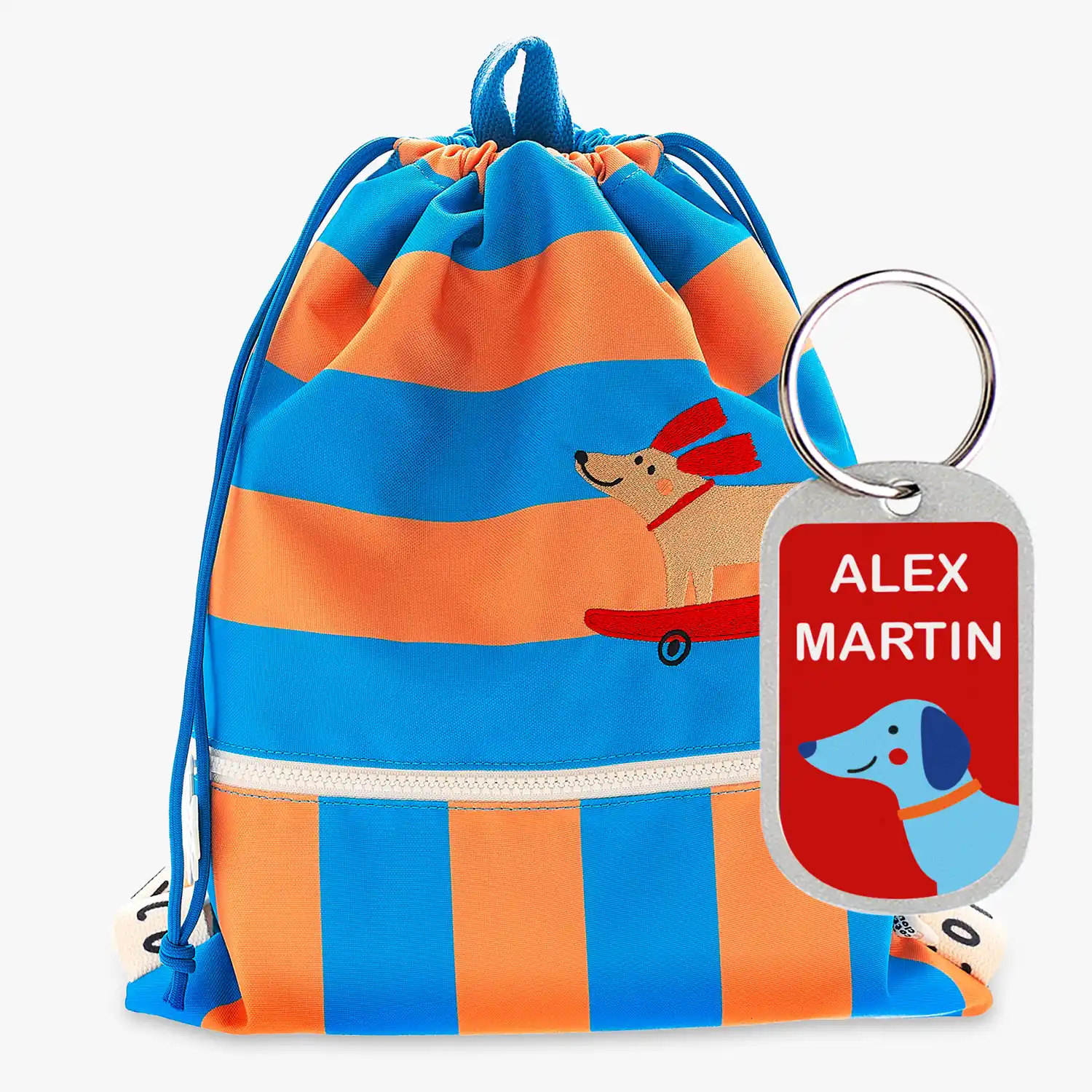 Mochila saco infantil Cotton Club Woof Gang personalizable Mochila saco infantil Cotton Club Woof Gang personalizable