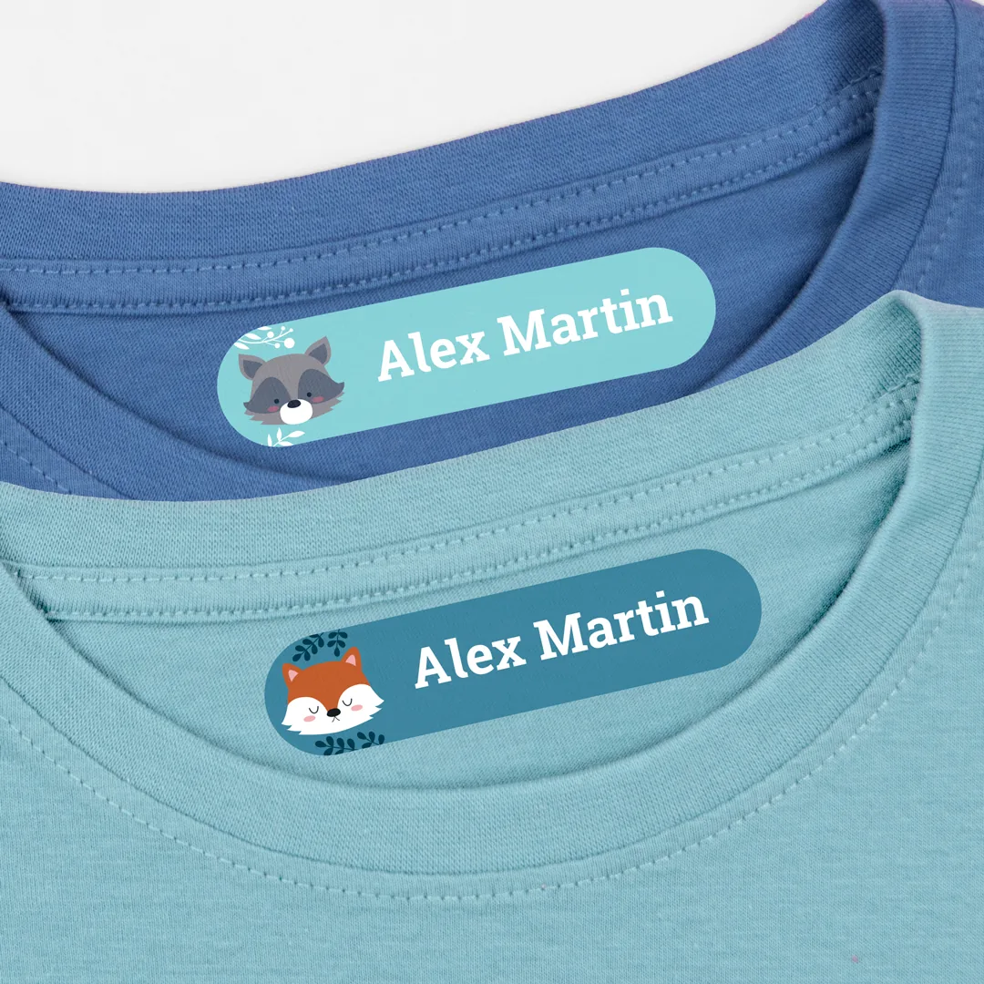 Kleine thematische Bügeletiketten Kleine thematische Bügeletiketten