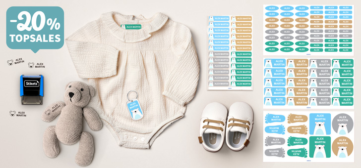 Etichetta tutto e approfitta del  -20% dto.