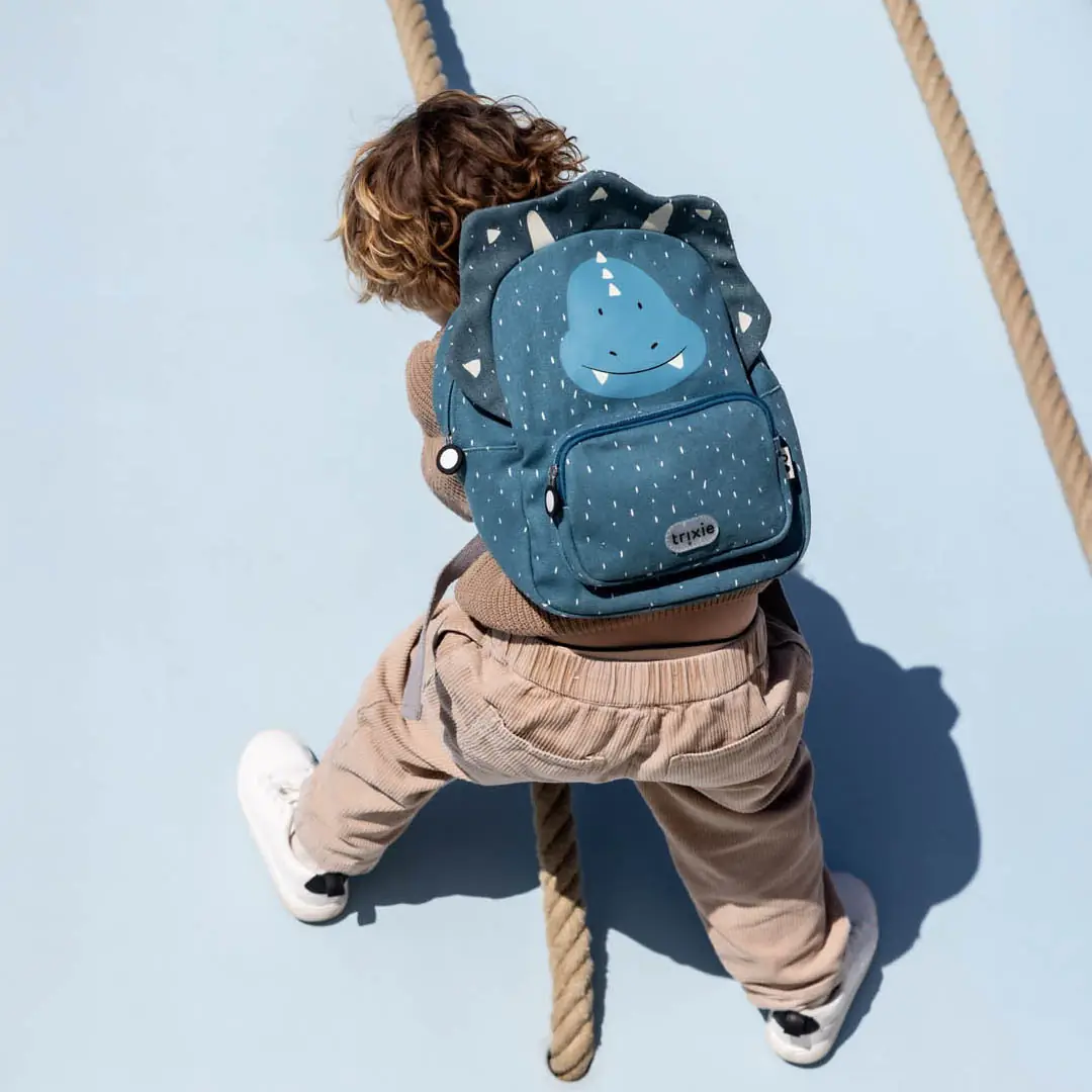 Mochila grande Mr. Triceratops Trixie personalizable
