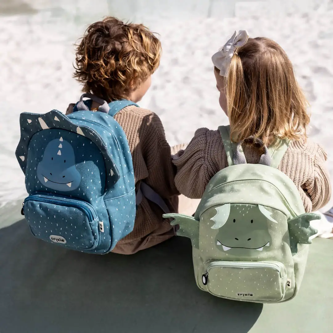 Mochila grande Mr. Triceratops Trixie personalizable