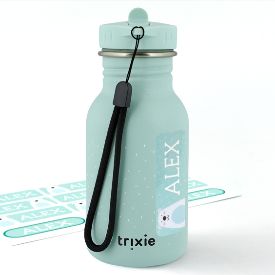 Botella Mr. Bear Trixie personalizable para niños
