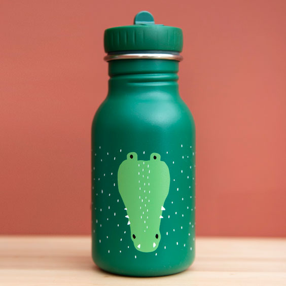 Botella Mr. Cocodrile Trixie personalizable para niños