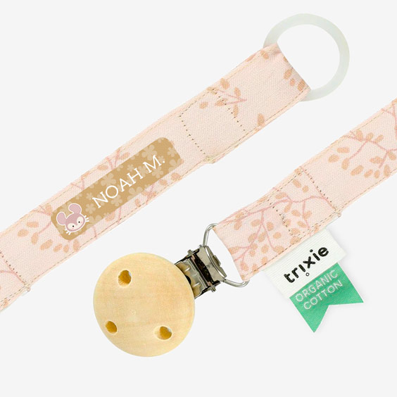 Bright Bloom Pacifier Clip by Trixie
