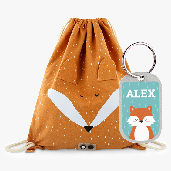 Motxilla sac personalitzable Mr. Fox Trixie