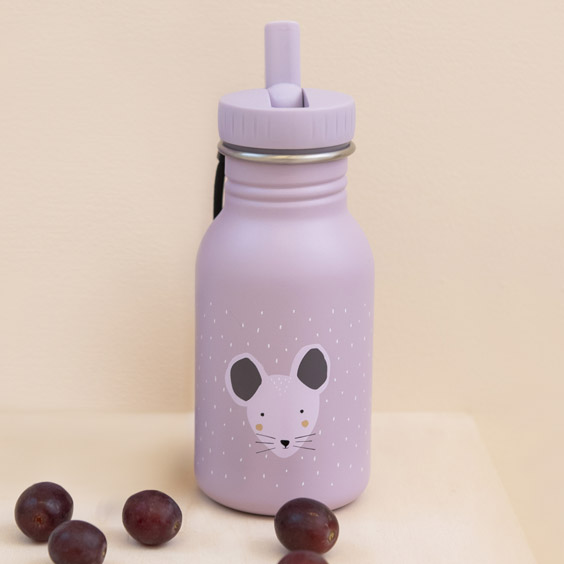 Personalisierbare Mrs. Mouse Trixie-Flasche für Kinder