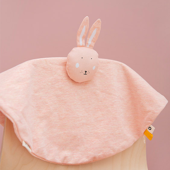Personalized Baby Comforter Mrs. Rabbit by Trixie