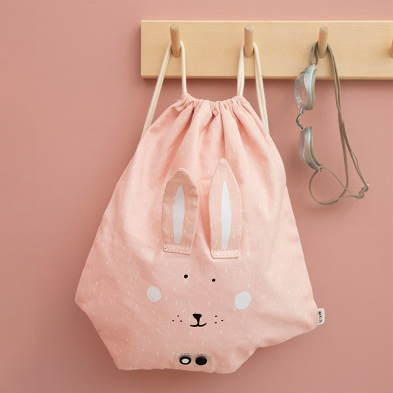 Personalized Drawstring Bag Mrs. Rabbit Trixie