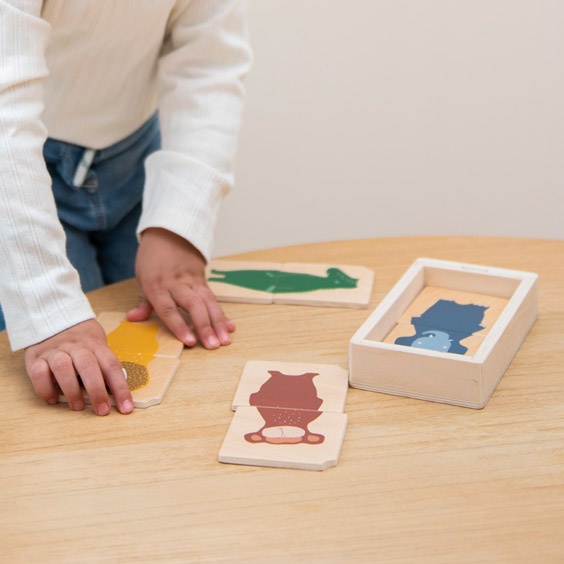 Trixie Wooden Animal Combo Puzzle