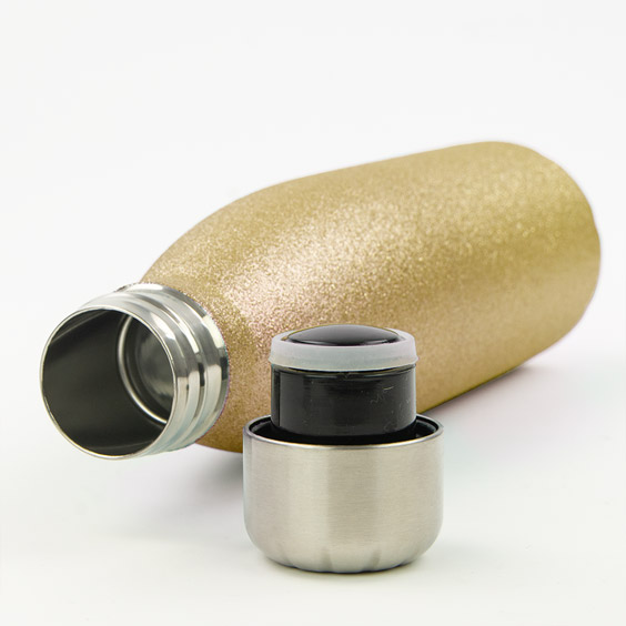 Golden Personalized Insulated Bottle