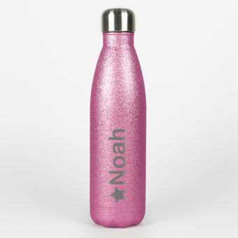 Pink 500ml Personalised Thermal Bottle