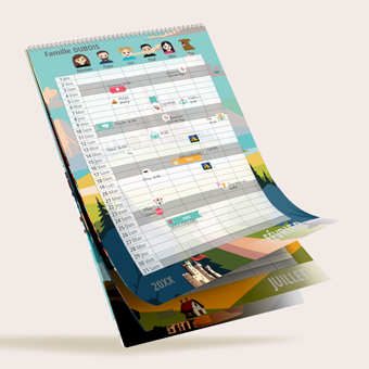 Personnalisez votre calendrier