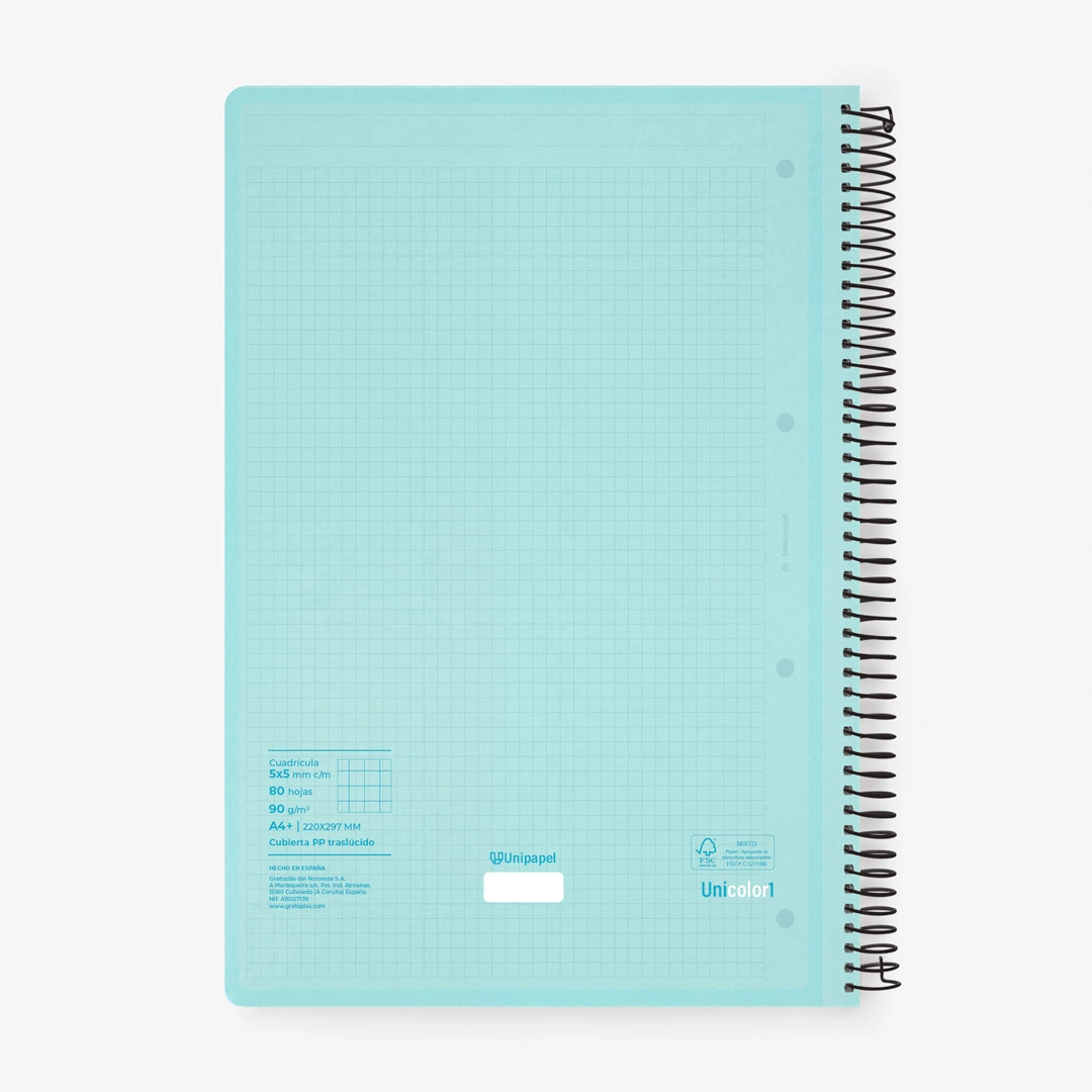 Cuaderno A4 Papyrus con tapa extradura