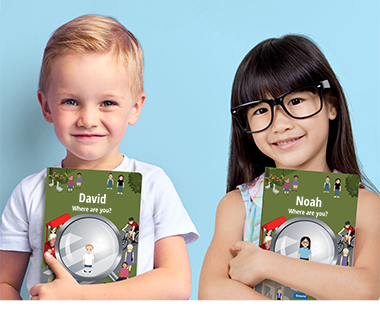 profunditat_A totally unique<br />
personalized gift<br />
<br />
You can design it with<br />
your little one's Twinie®️