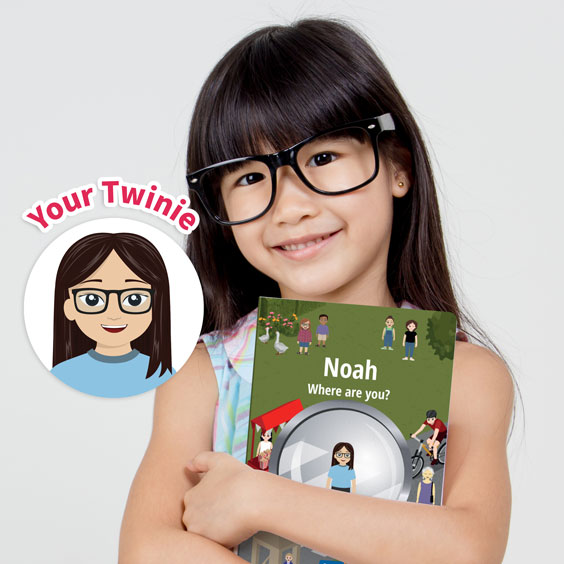 Where is My Twinie? Personalised Book by Stikets