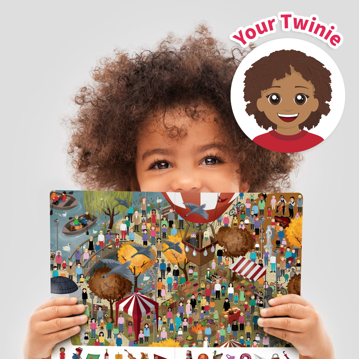 Where is My Twinie? Personalised Book by Stikets