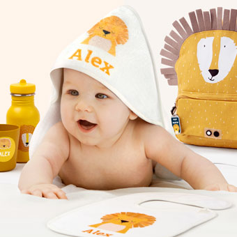 Capa de baño bebé personalizada