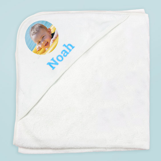 Custom Children's Hooded Towels with photo