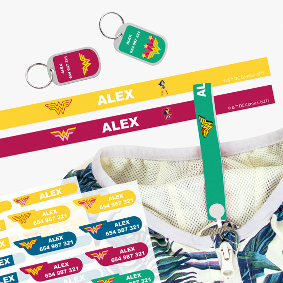 Wonder Woman Label Pack