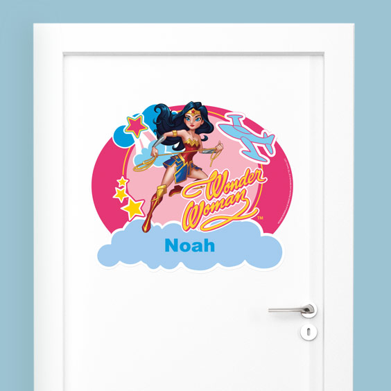 Wonder Woman Personalized Wall Decals