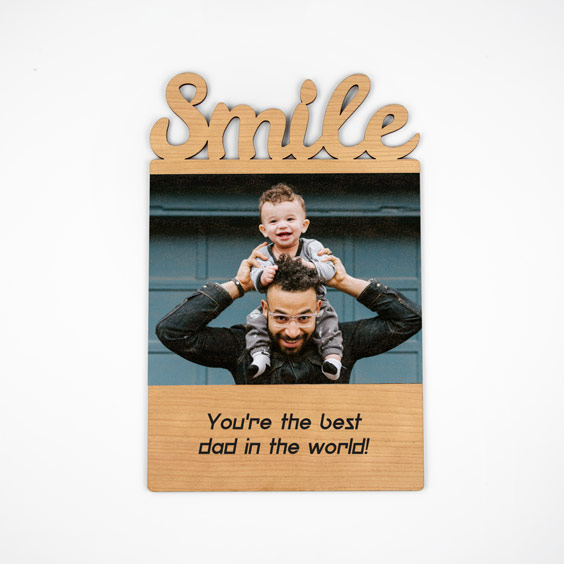 Small Personalised Photo Plaque