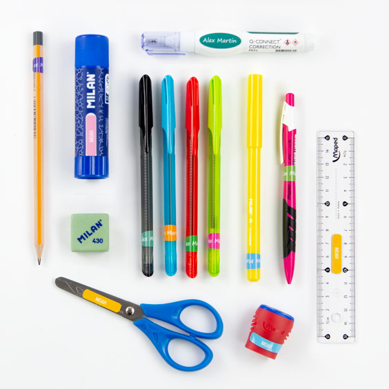 Set of 13 Writing Supply Items