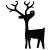 BW_reindeer_rudolf