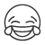 iOP_bw_laughingFace_emoji